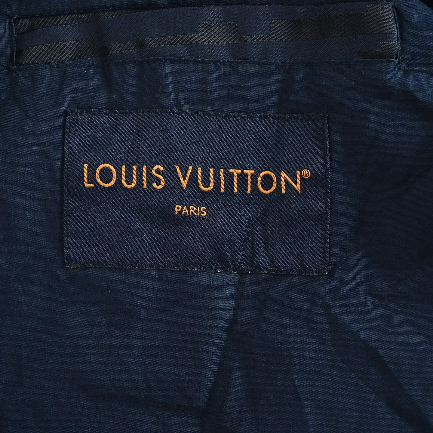 Louis Vuitton/Louis Vuitton jacquard texture patch jacket